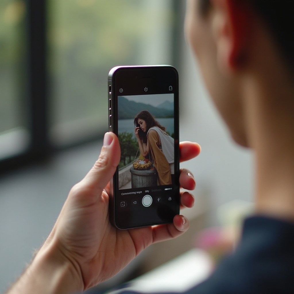 colar imagem em cima de outro iPhone