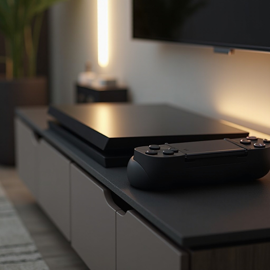 czy mogę położyć moją playstation 5 na boku