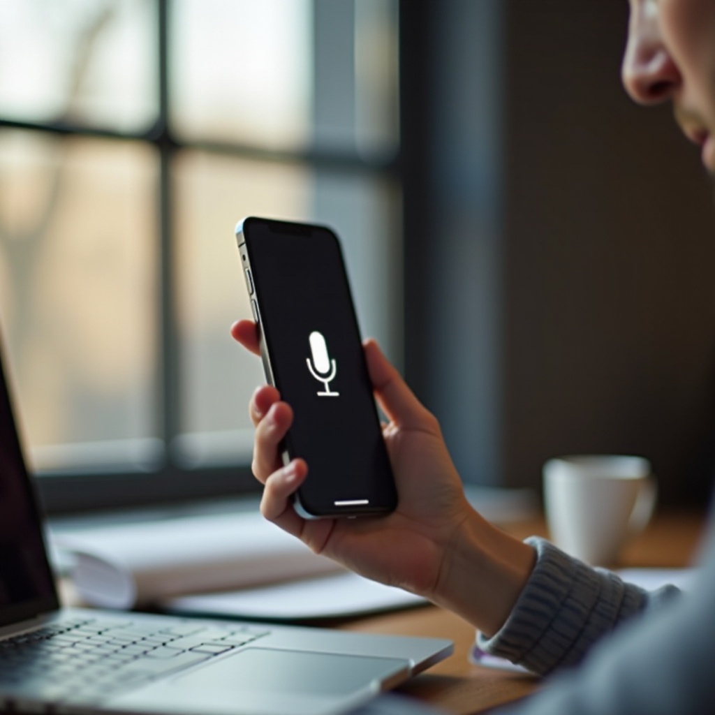 onde está o gravador de voz no iphone