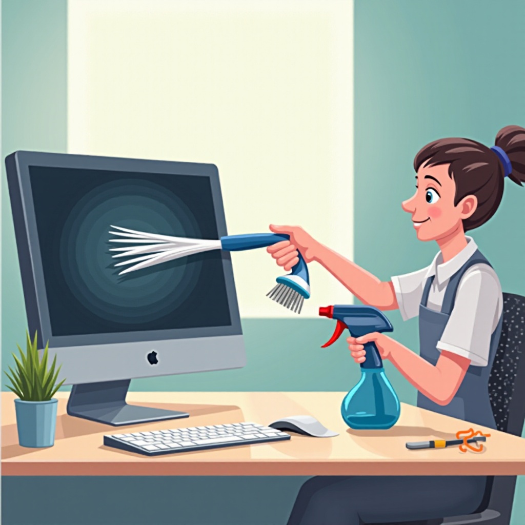 како очистити рачунар без компримованог ваздуха