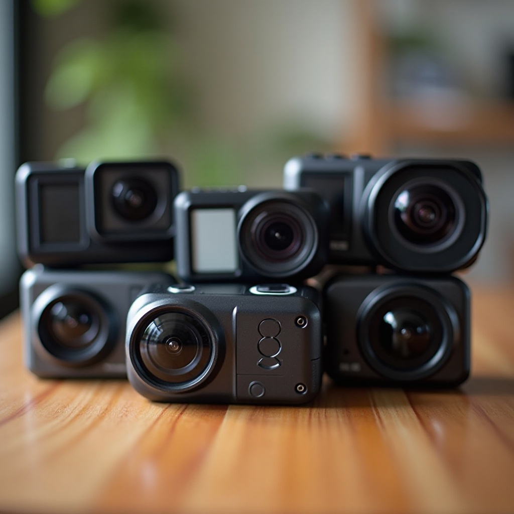 câmera de ação barata, mas boa