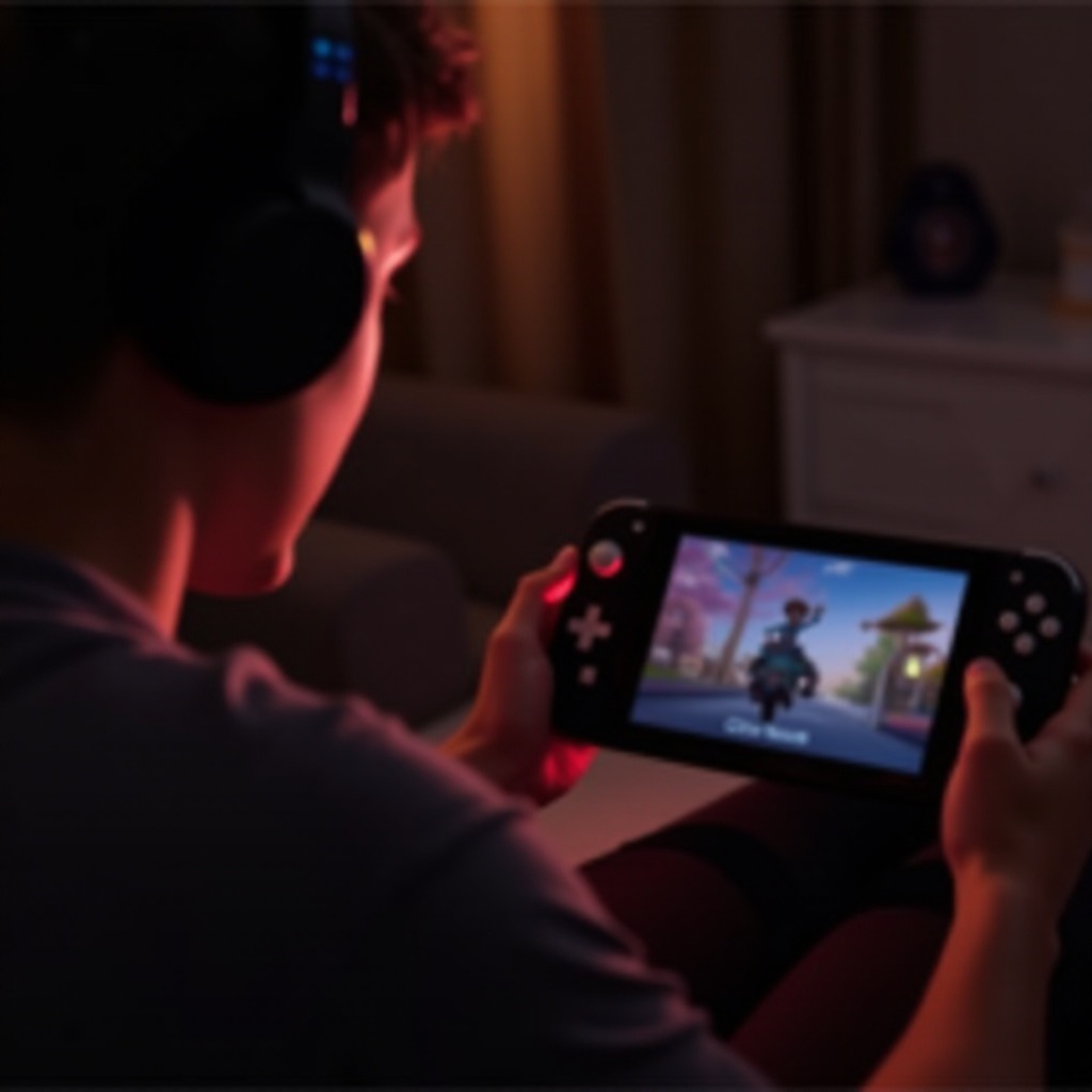 Nintendo Switch se sluchátky