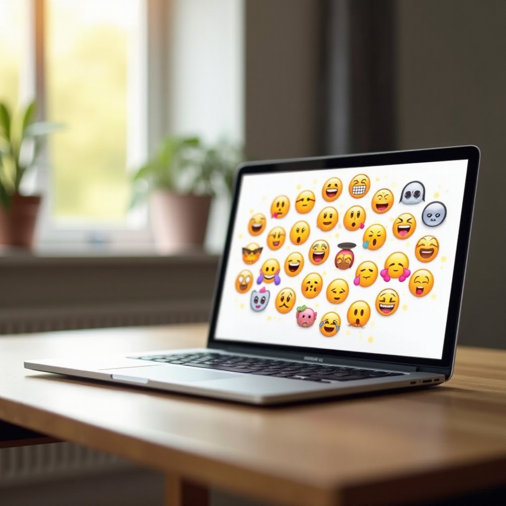 comment utiliser les emojis sur un ordinateur portable