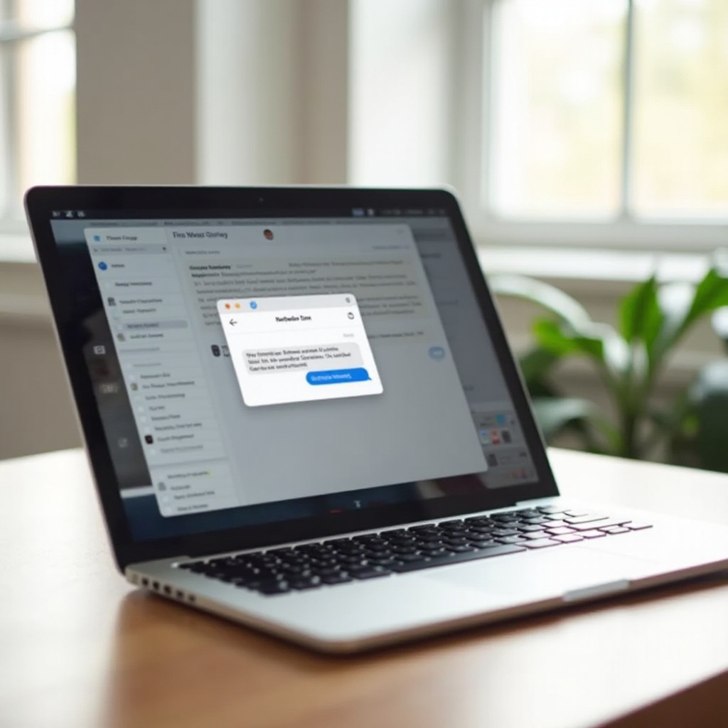jak edytować wiadomości na MacBooku