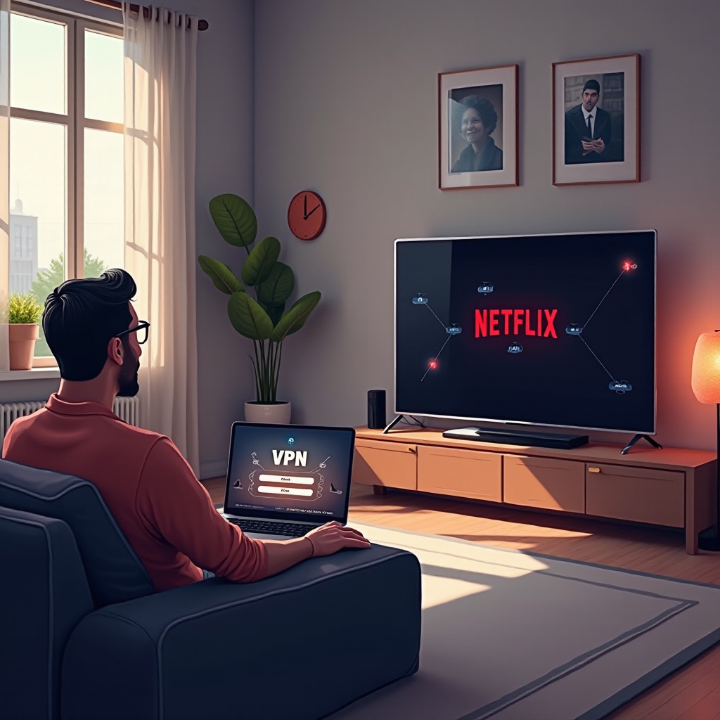 como contornar restrições da Netflix na PS5