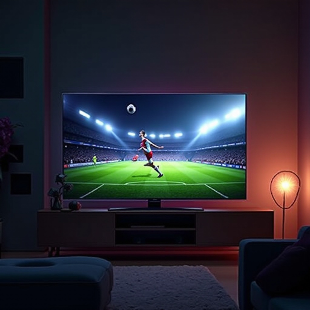 melhores TVs para assistir esportes
