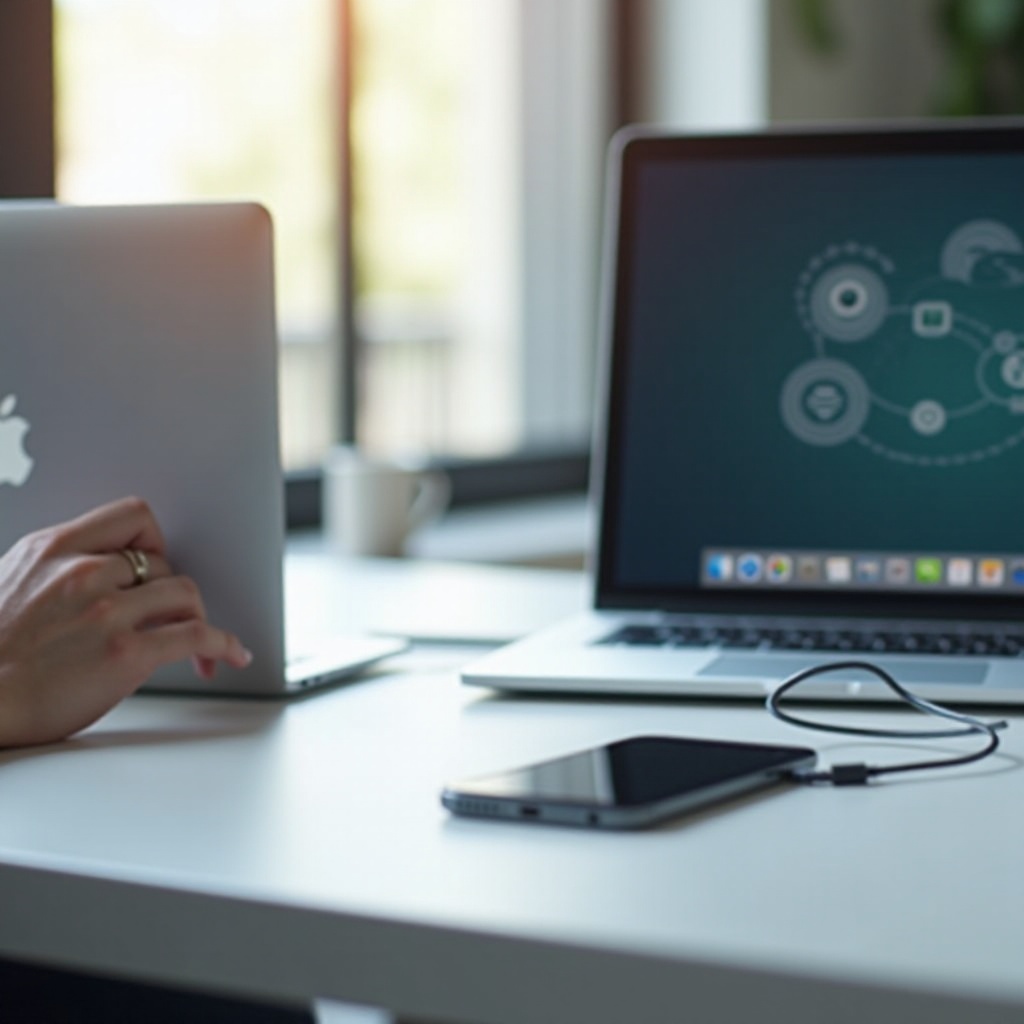 Como conectar o iPhone a um Chromebook do Google