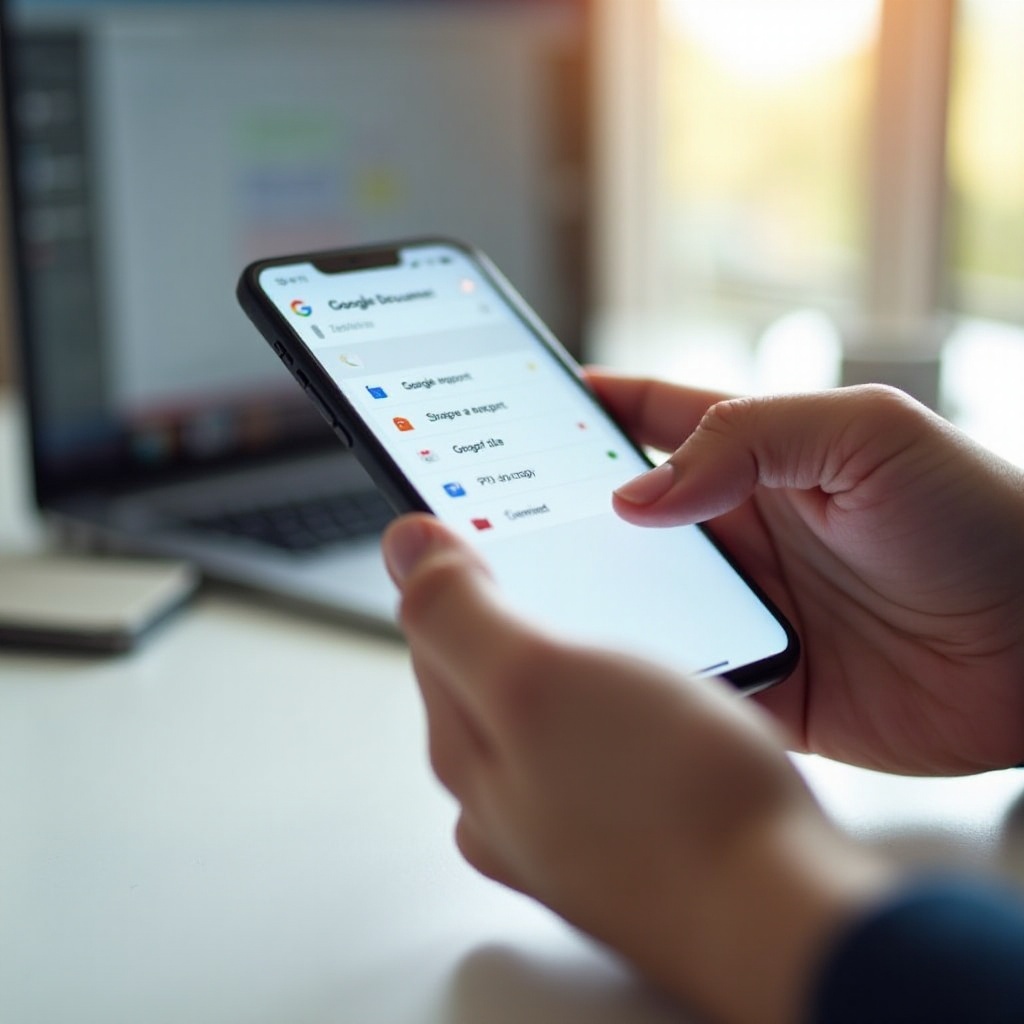 como salvar um documento do Google como arquivo no iPhone