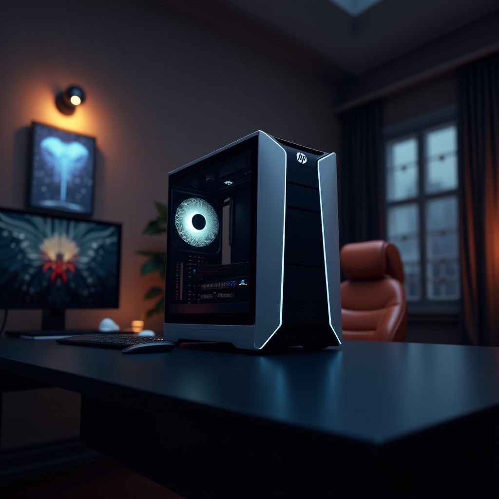 avaliação do desktop para jogos HP Victus